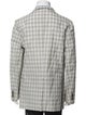 Hermès Plaid Print Blazer