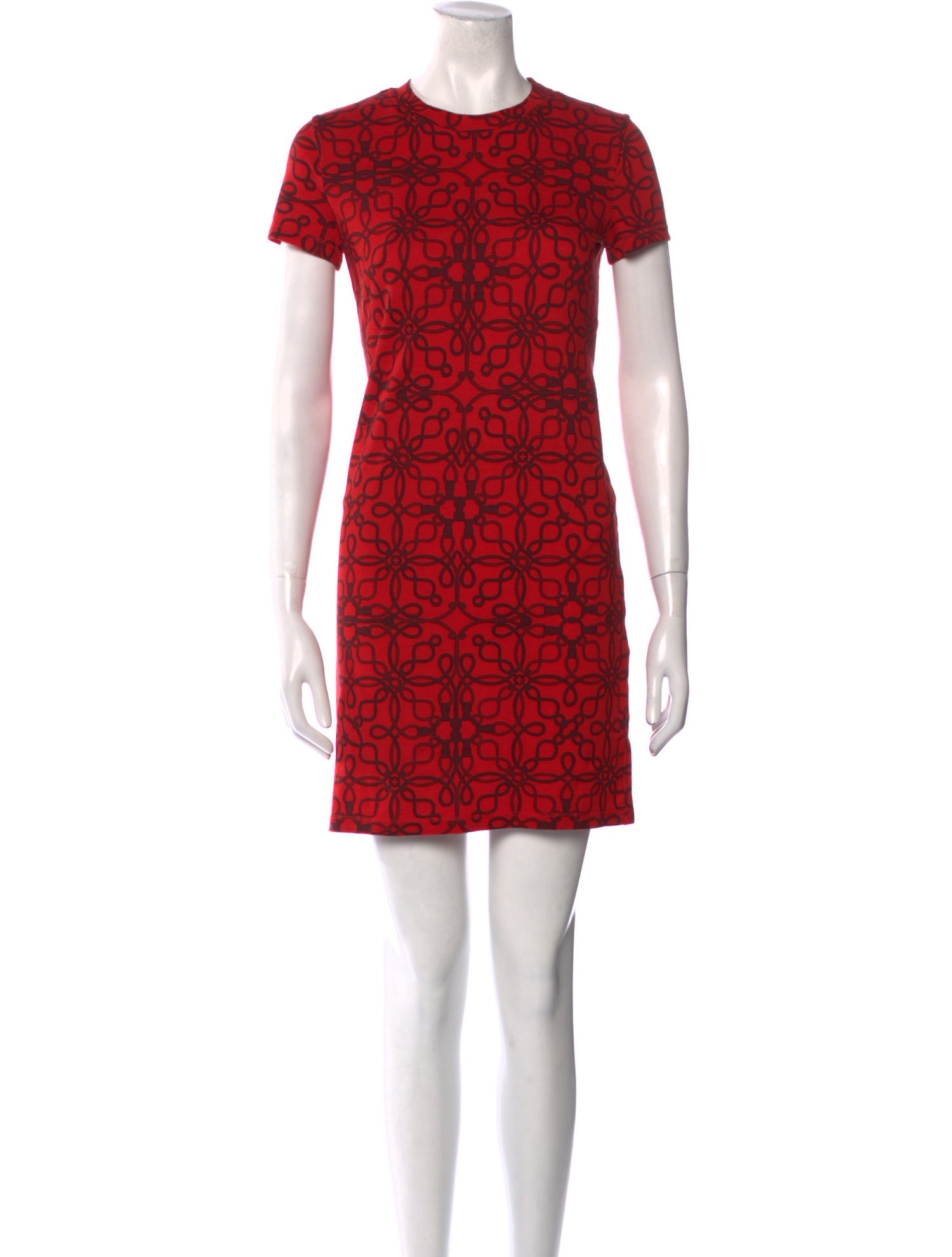 Hermès Printed Mini Dress