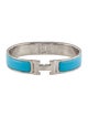 Hermès Clic H Enamel Bangle Bracelet