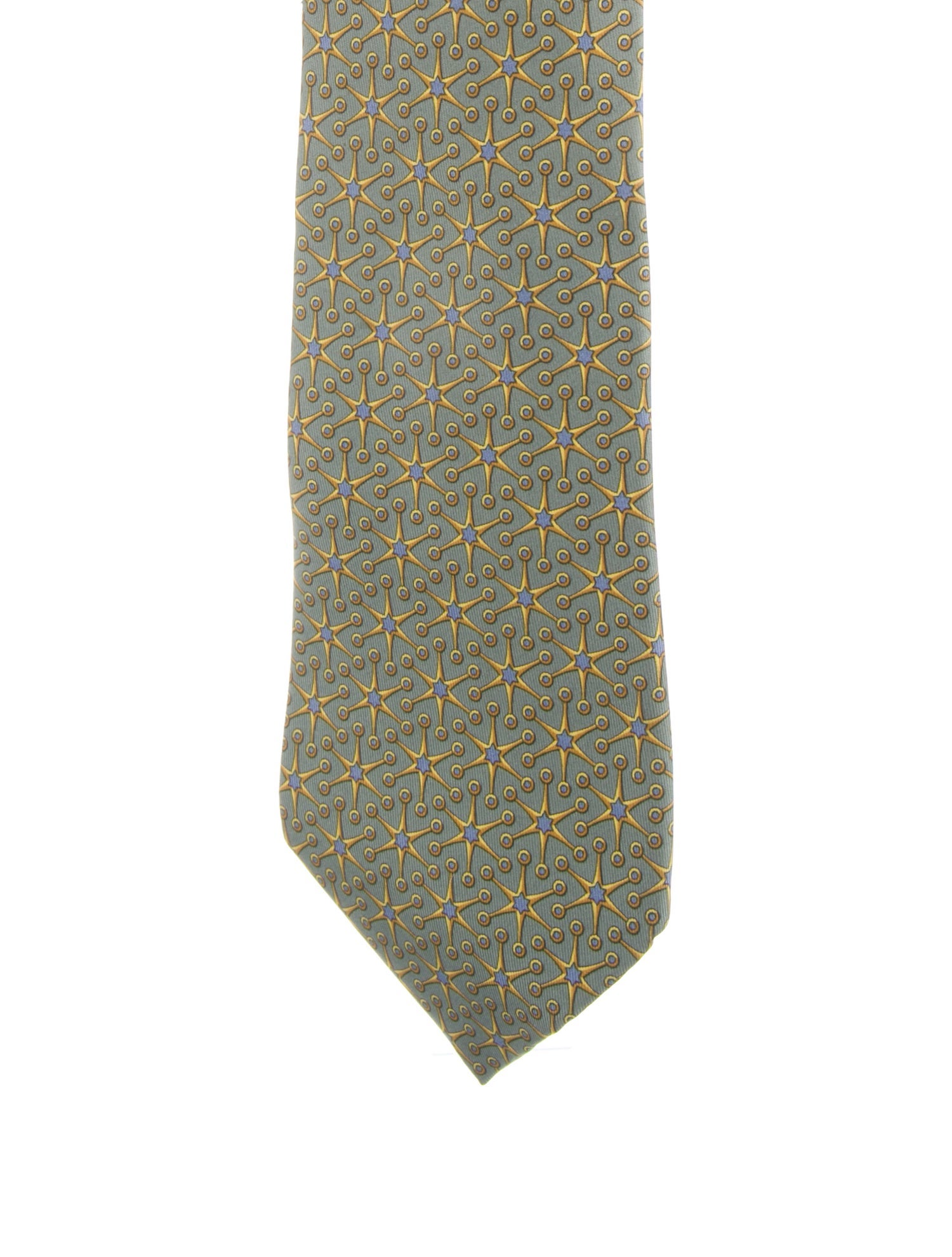 Hermès Silk Patterned Tie