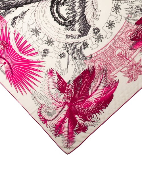 Hermès Mythiques Phoenix Silk Shawl