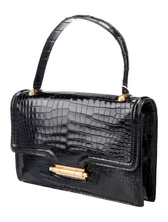 Hermès Crocodile Mephisto Flap Bag
