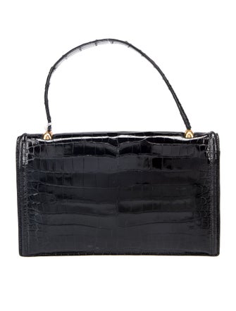 Hermès Crocodile Mephisto Flap Bag
