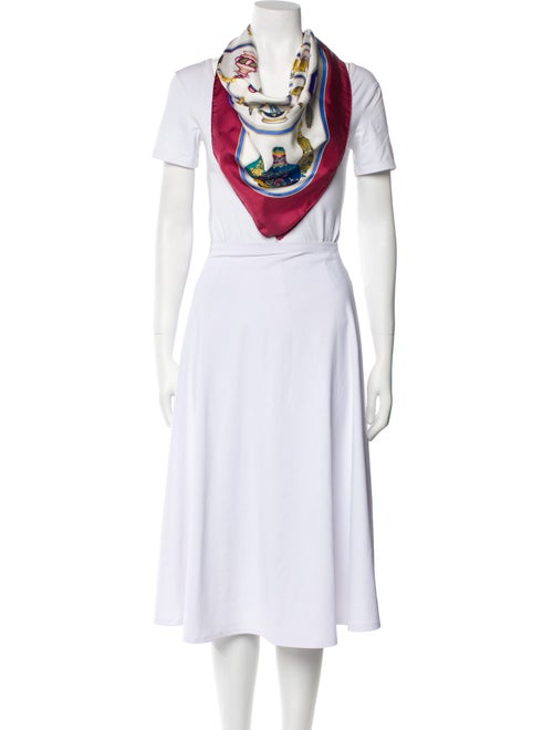 Hermès Qu'Importe Le Flacon Silk Scarf