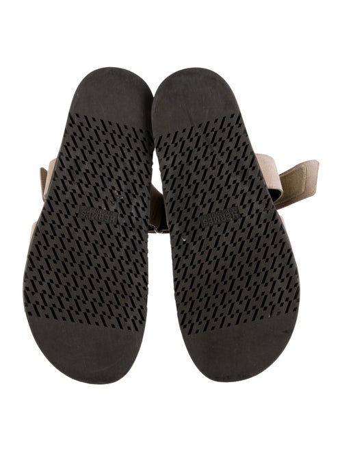 Hermès Chypre Suede Slides