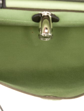 Hermès Toile and Vache Hunter Zip Herbag 31