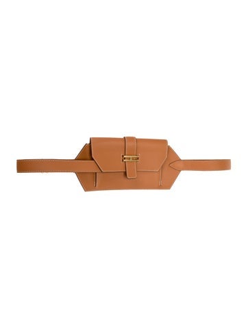 Hermès Waist Bags 2023 Swift Elan Pocket 24 Belt Bag Medium