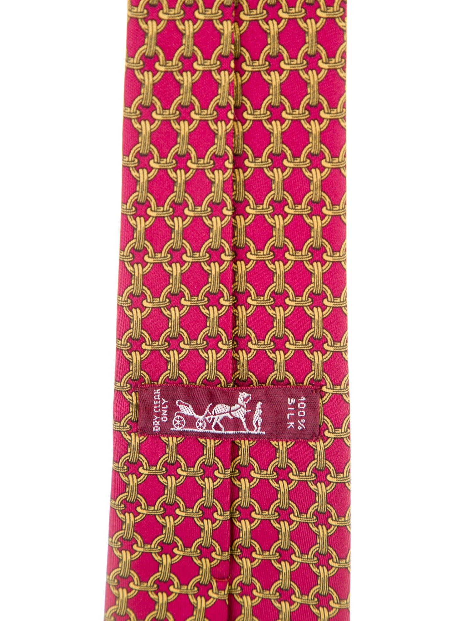 Hermès Silk Pattern Tie