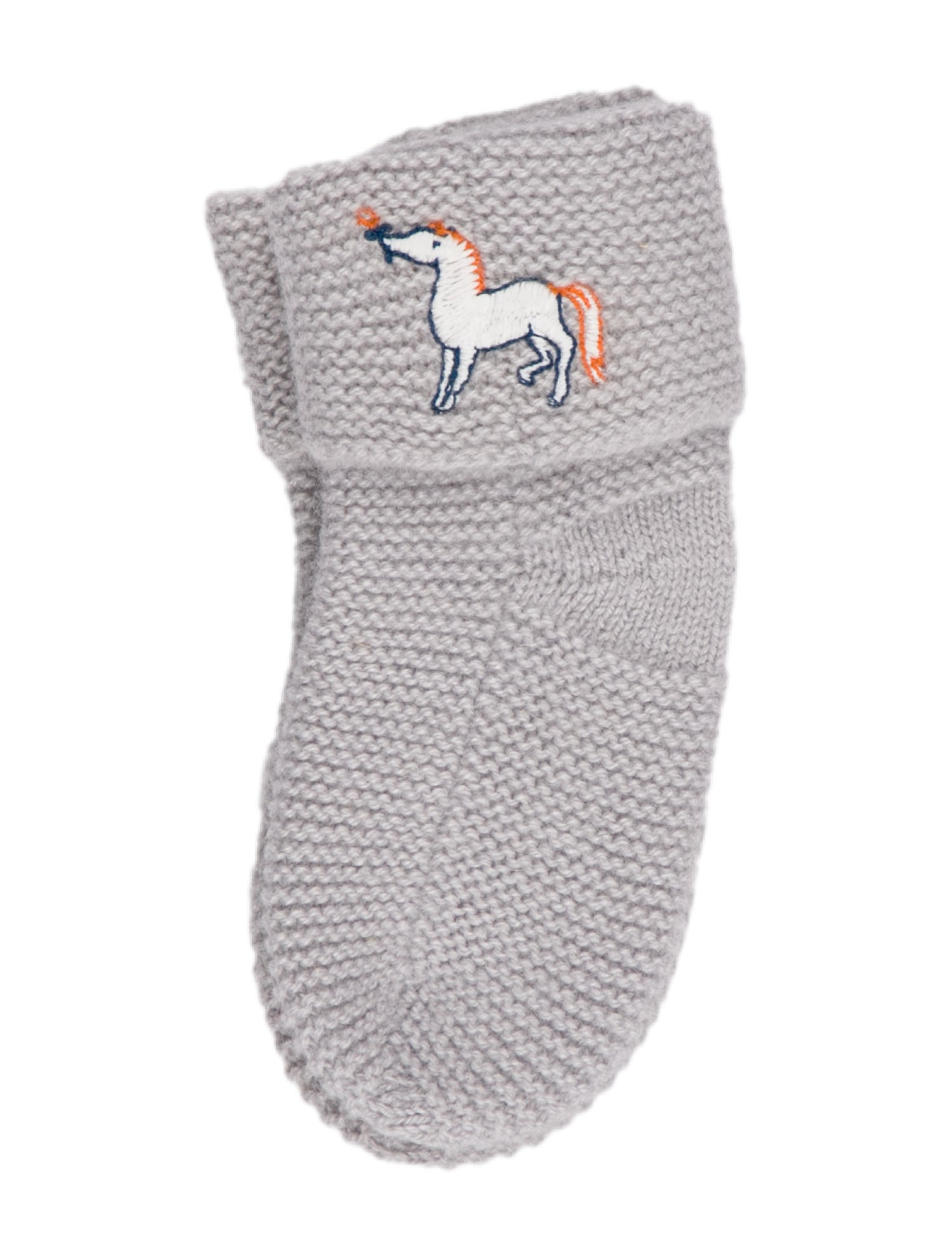 Hermès Girls' Embroidered Knitted Socks