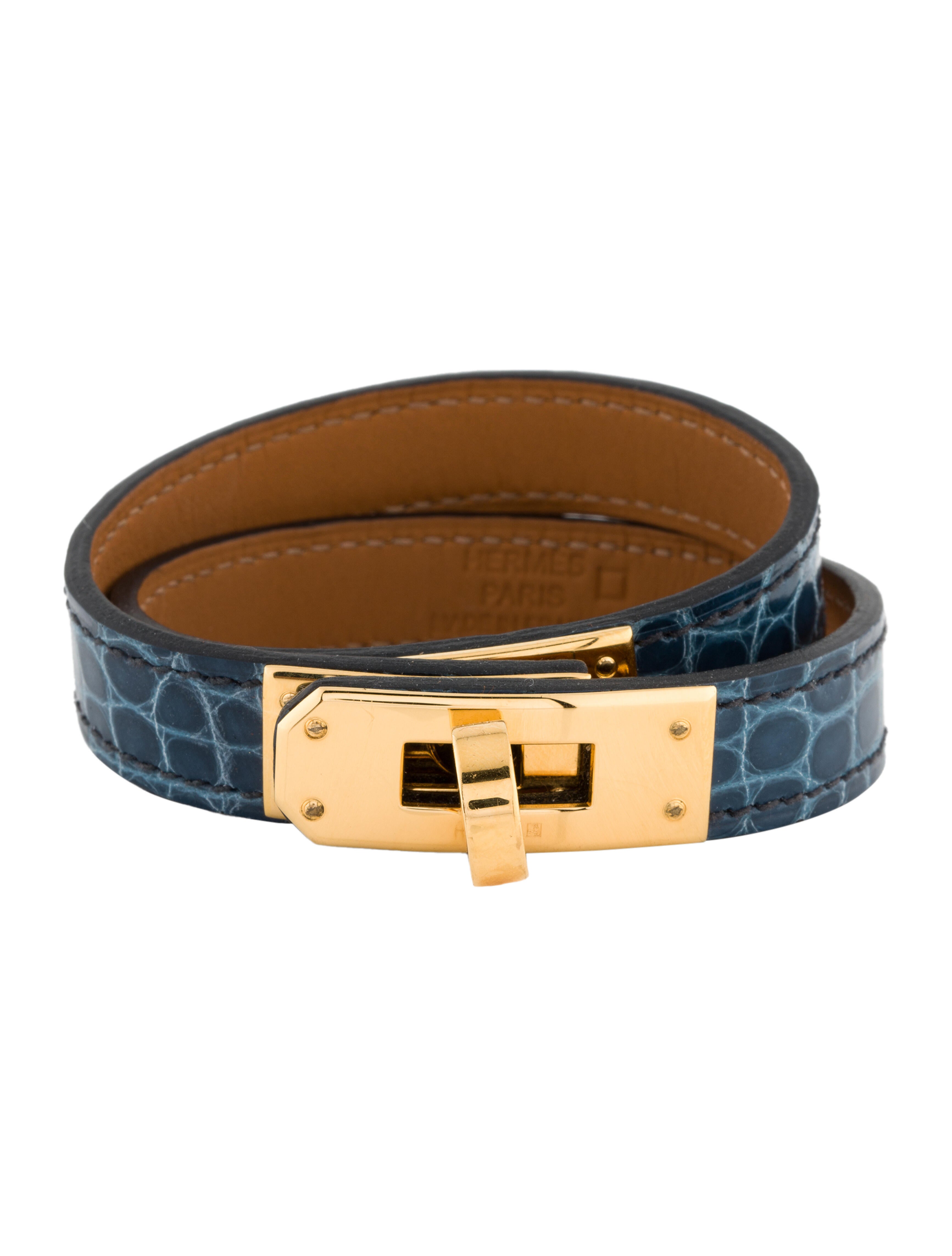 【アリゲーター★☆】HERMES ブレスレット Kelly Double Tour Kelly Double Tour bracelet | Hermès Singapore