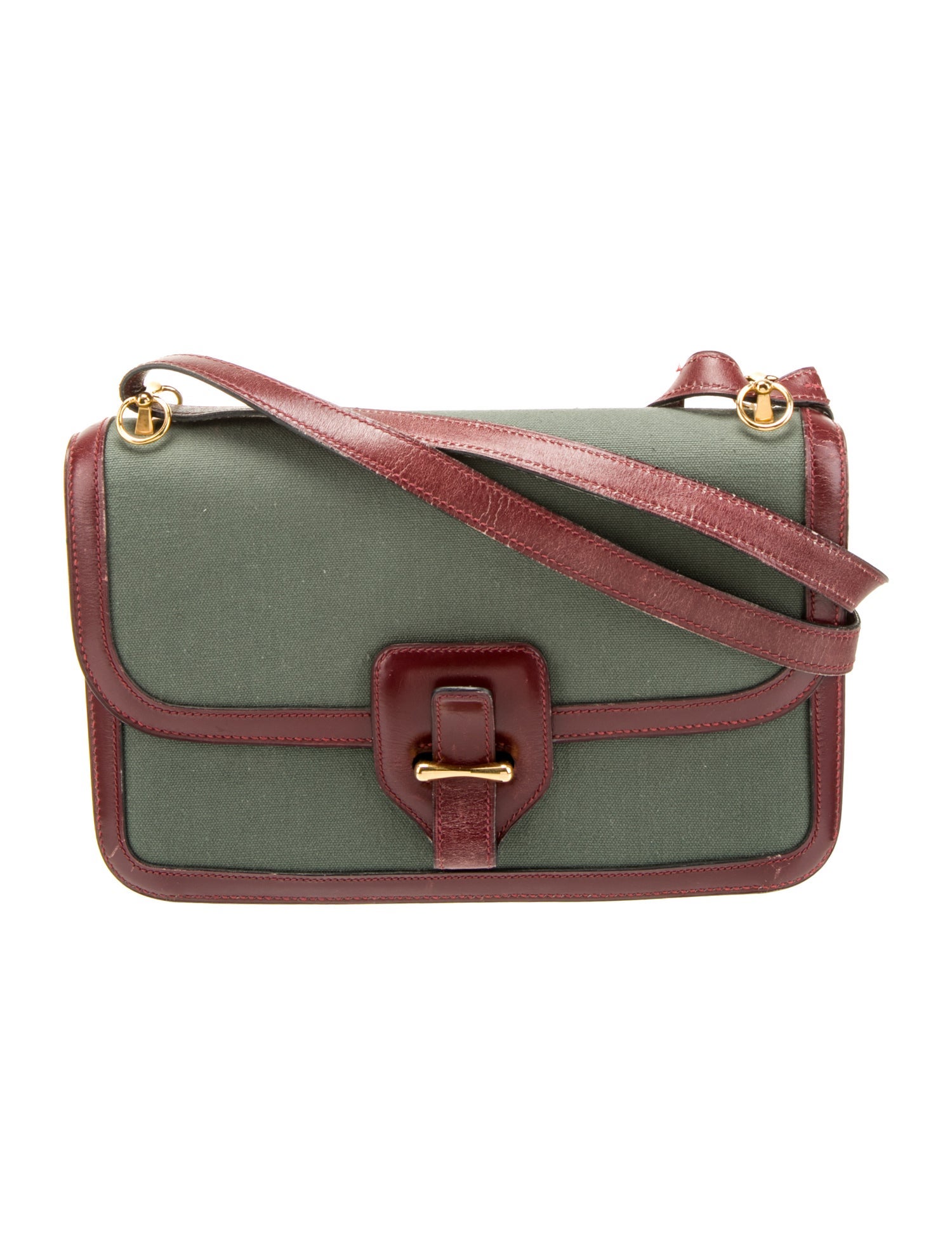 Hermès Toile & Box Dolly Bag