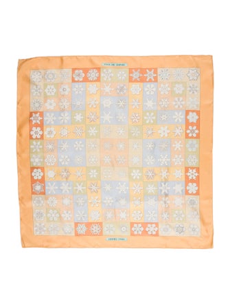 Hermès Feux De L'Hiver Silk Scarf