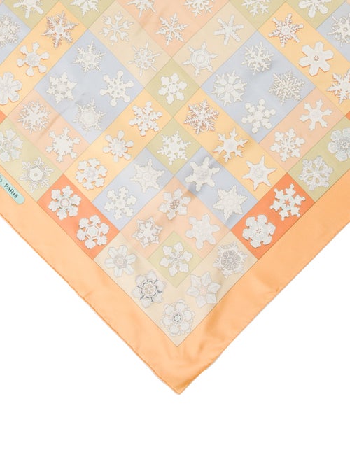 Hermès Feux De L'Hiver Silk Scarf