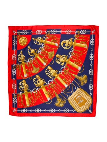 Hermès Scarves and Shawls Cliquetis Silk Scarf 90cm