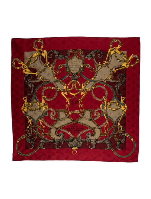 Hermès L'Instrvction Dv Roy Jacquard Silk Scarf