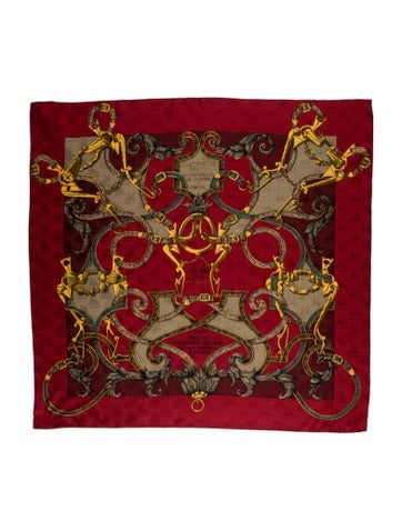 Hermès Scarves and Shawls L'Instrvction Dv Roy Jacquard Silk Scarf 90cm