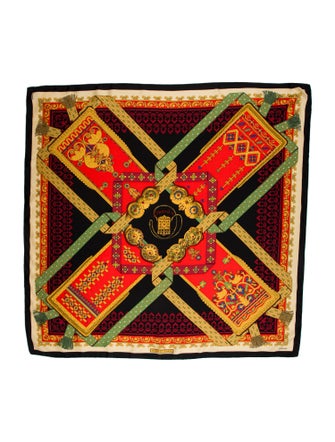 Hermès Brins d'Or Silk Scarf
