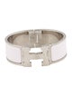 Hermès Clic Clac H Enamel Cuff Bracelet