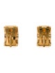 Hermès Vintage Enamel Clip-On Earrings