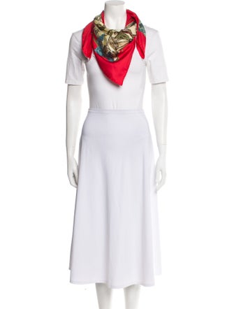 Hermès Au Fil de la Soie Silk Scarf