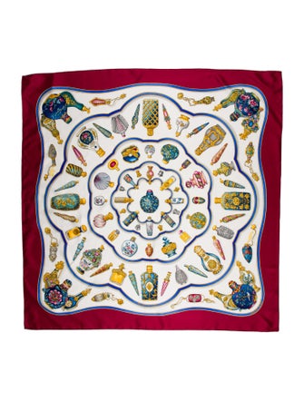 Hermès Qu'Import Le Flacon Silk Scarf