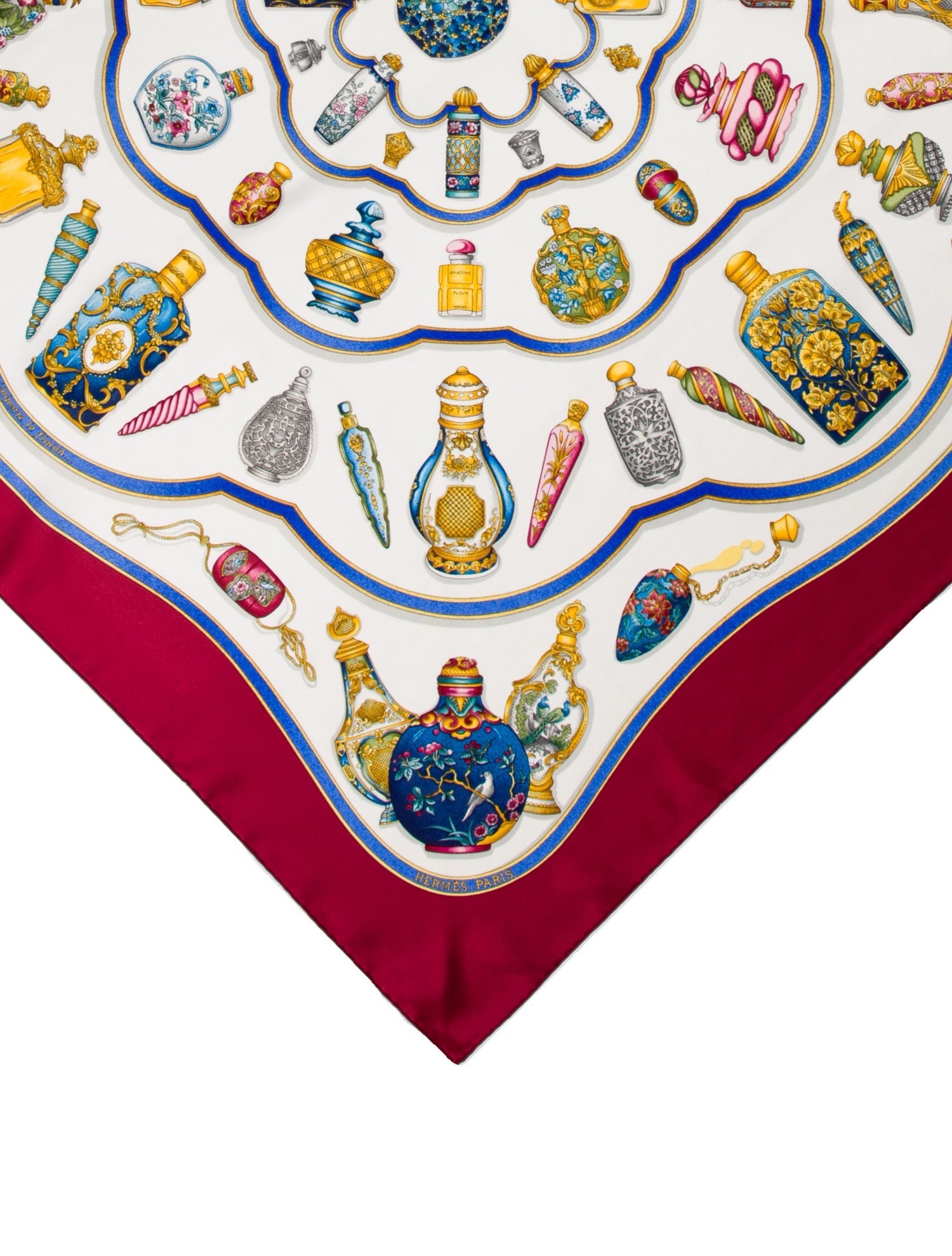 Hermès Qu'Import Le Flacon Silk Scarf