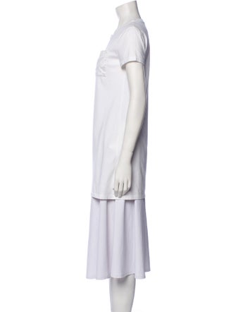 Hermès Crew Neck Short Sleeve Tunic