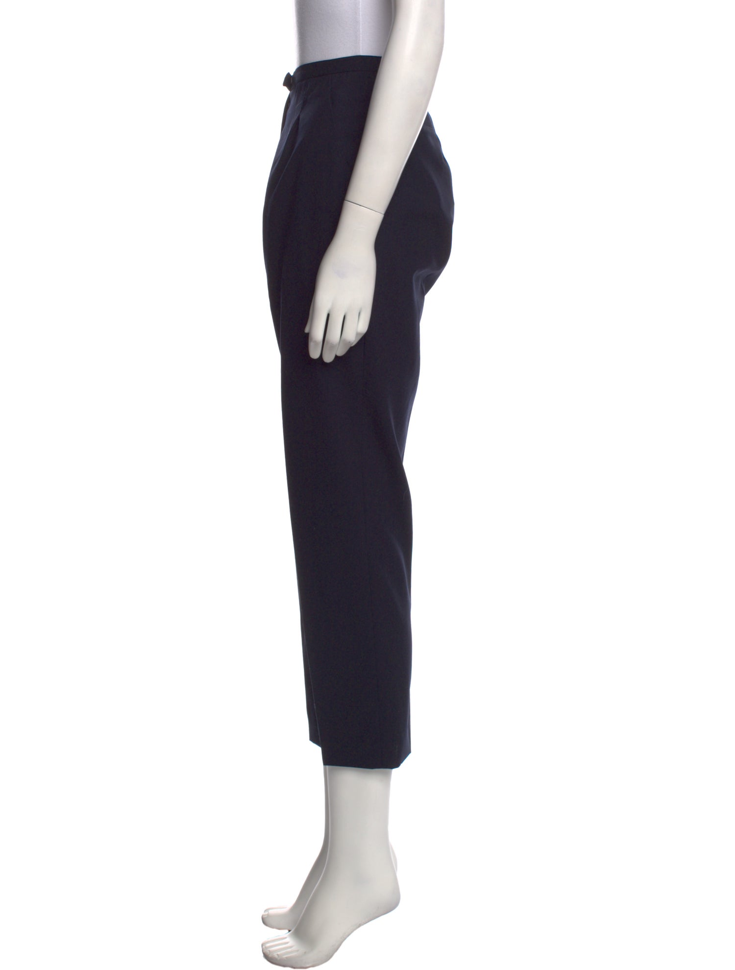 Hermès Virgin Wool Straight Leg Pants