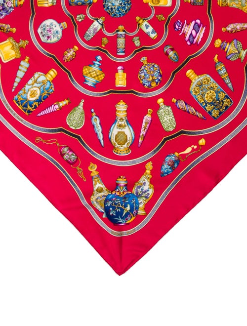 Hermès Qu' Importe Le Flacon Silk Scarf
