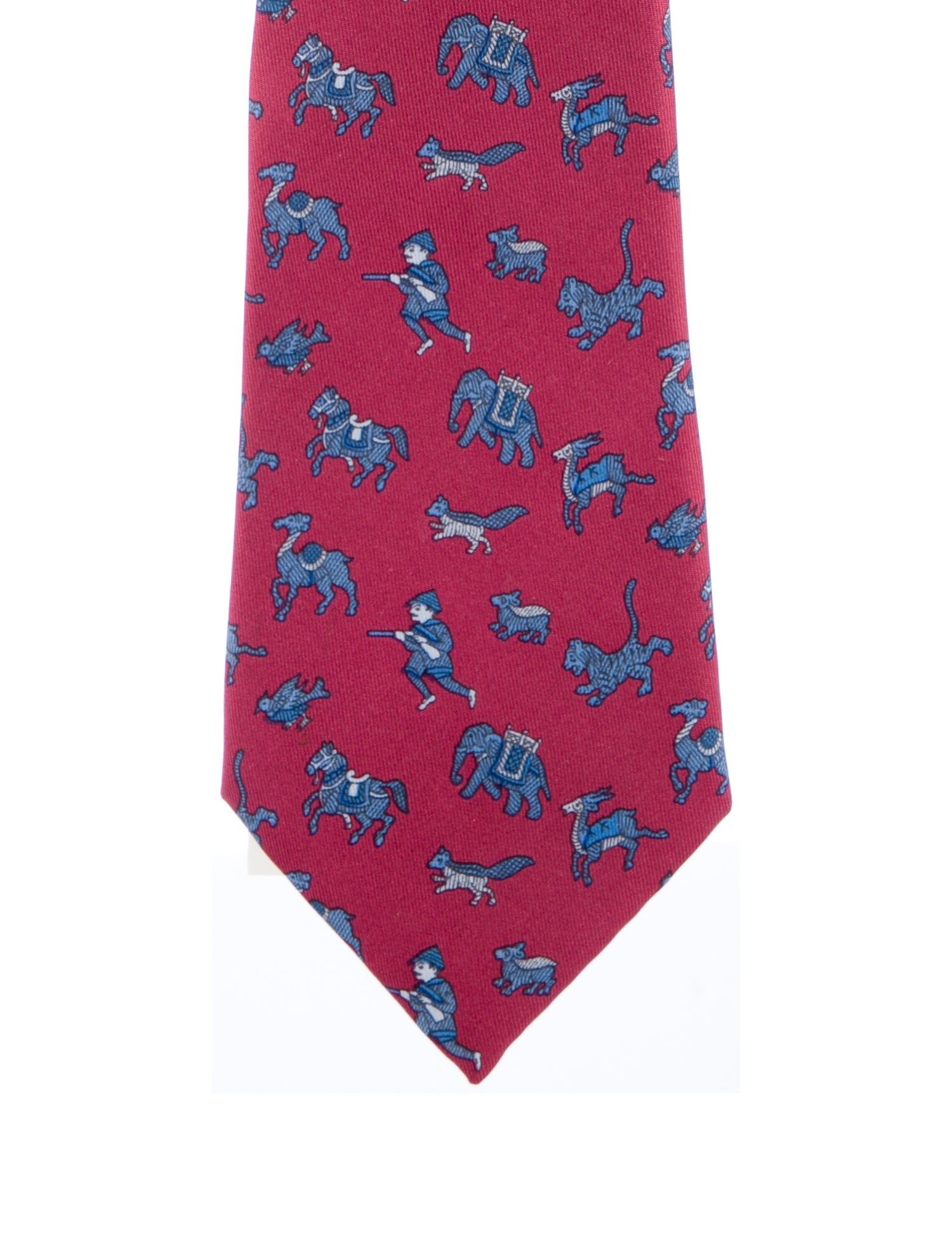 Hermès Silk Patterned Tie