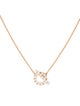 Hermès 18K Diamond Finesse Pendant Necklace