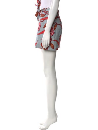 Hermès Printed Mini Shorts
