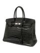 Hermès Matte Porosus Crocodile Birkin 35