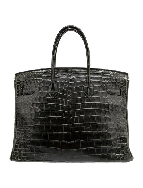 Hermès Matte Porosus Crocodile Birkin 35