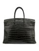 Hermès Matte Porosus Crocodile Birkin 35