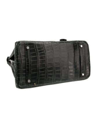 Hermès Matte Porosus Crocodile Birkin 35