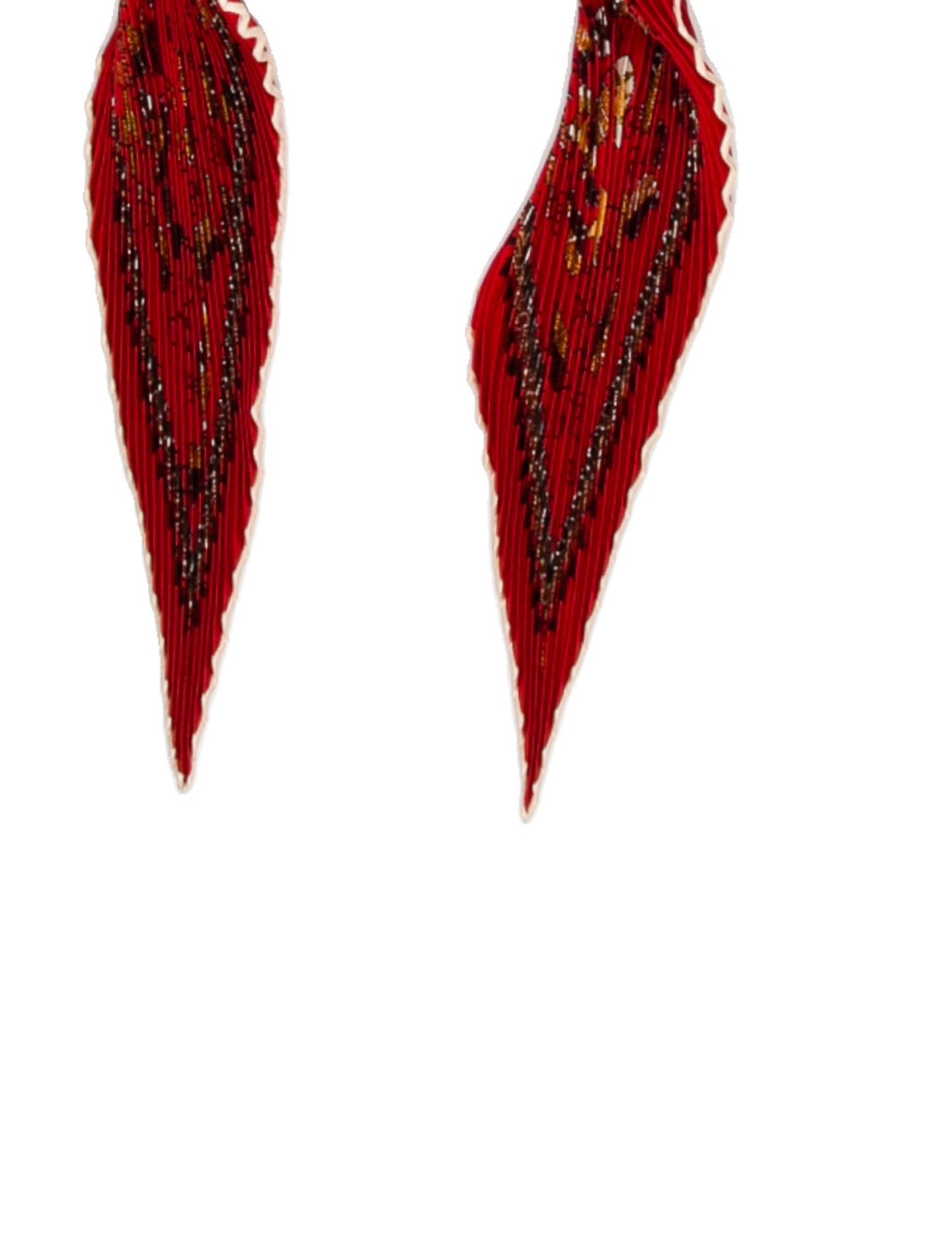 Hermès Carré Kantha Silk Plissé Scarf