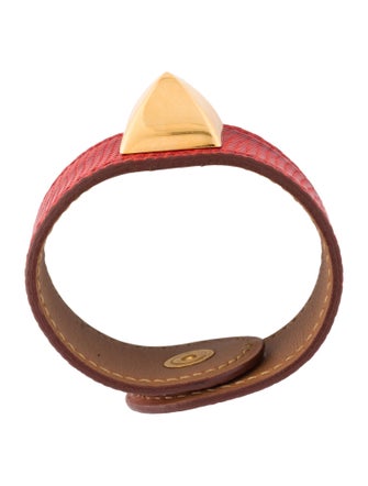 Hermès Lizard Leather Medor Wrap Bracelet