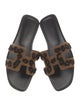 Hermès Oran Suede Slides