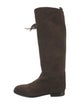 Hermès Jumping Suede Riding Boots