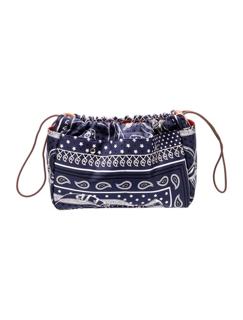 Hermès Silk Eperon d'Or Fourbi 20 Bag Insert