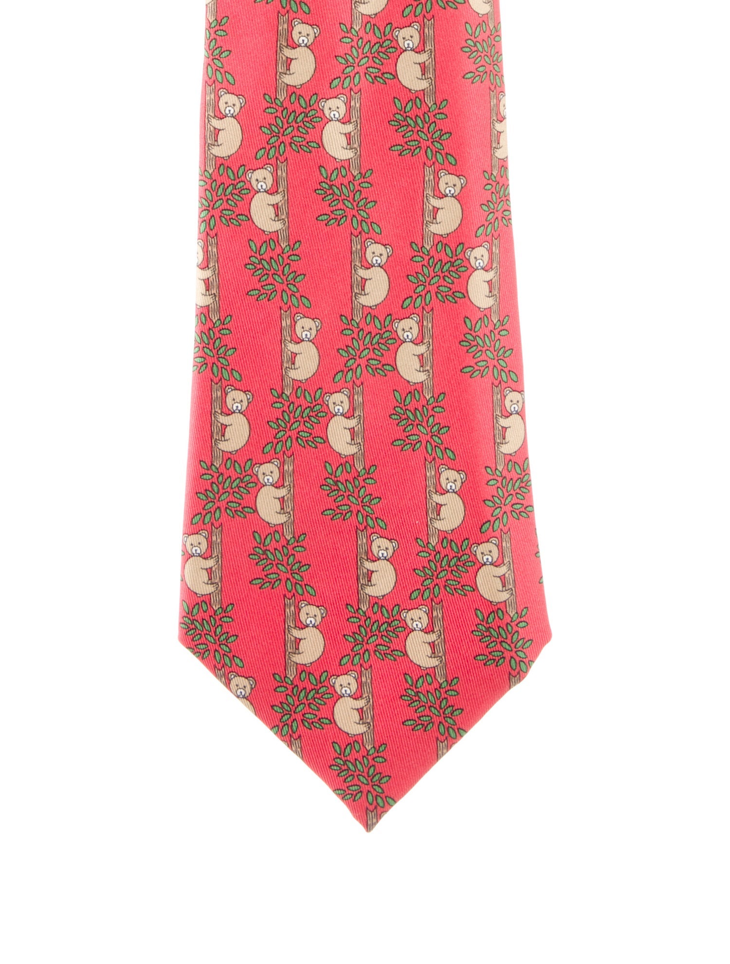 Hermès Silk Patterned Tie