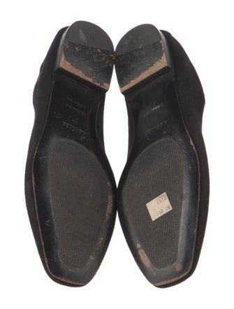 Hermès Suede Flats
