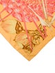 Hermès Jardin Creole Detail Silk Scarf