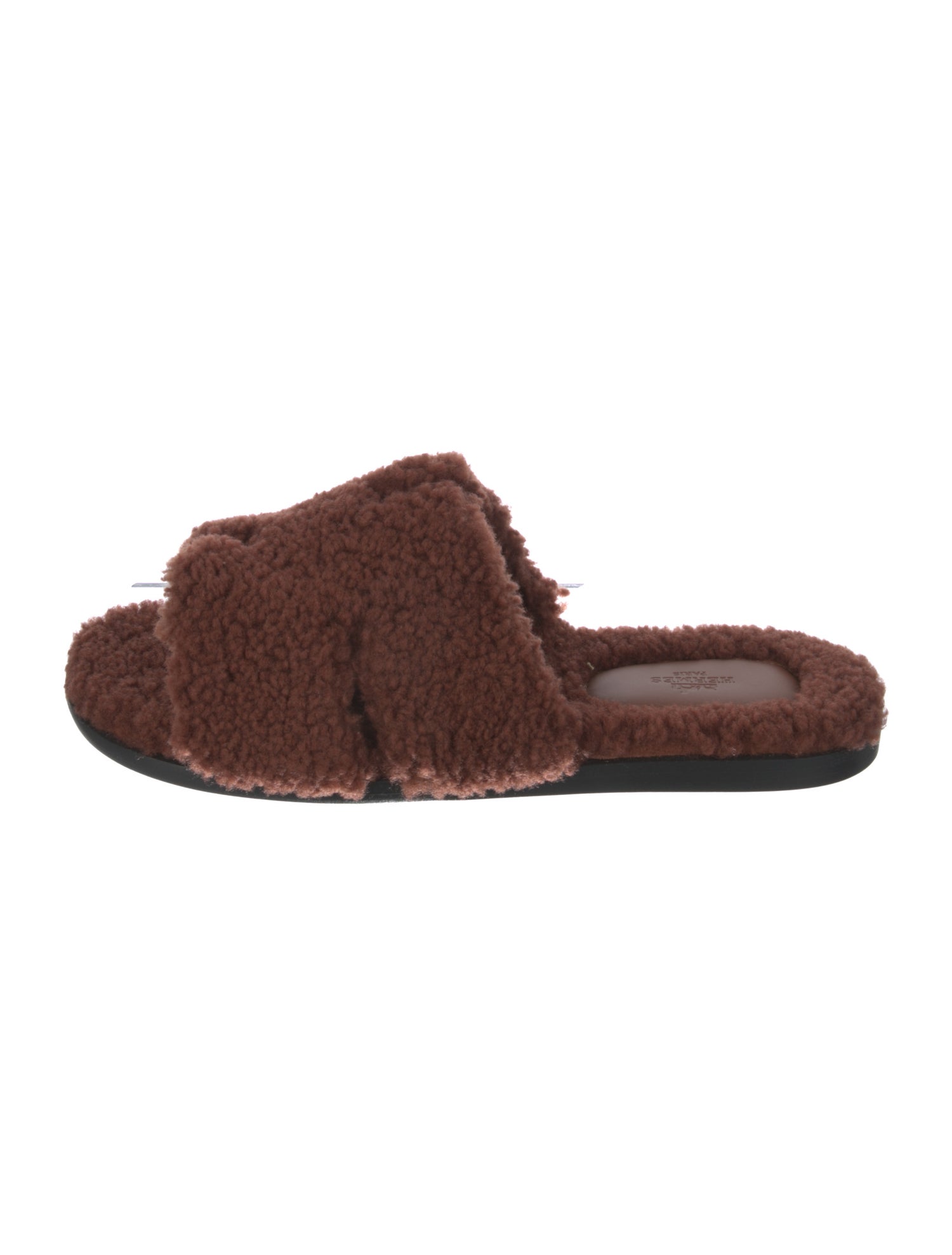 Hermès Izmir Shearling Slides