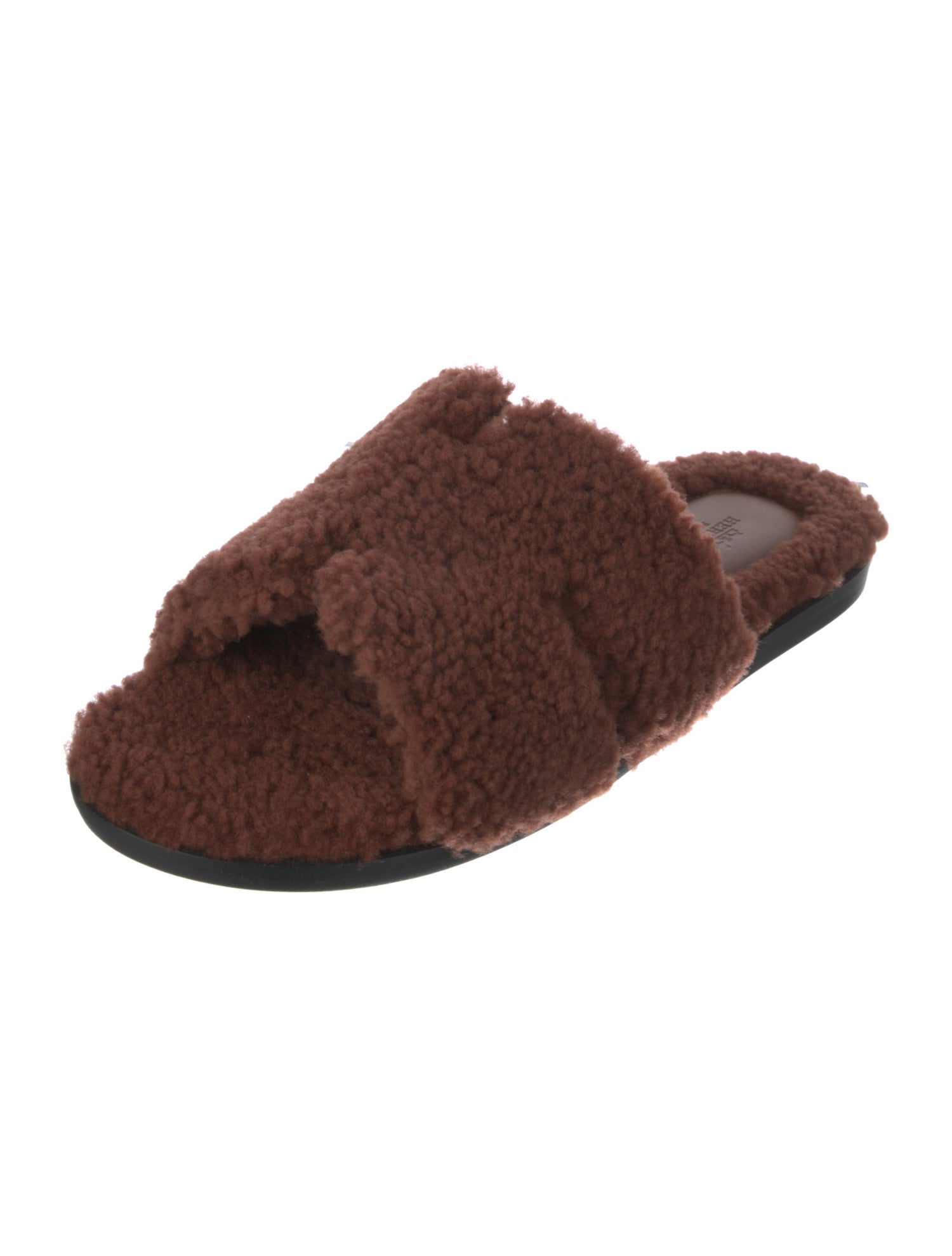 Hermès Izmir Shearling Slides