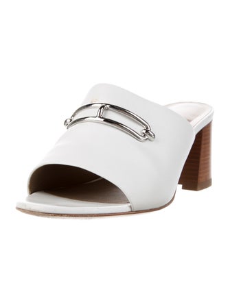 Hermès Leather Slides