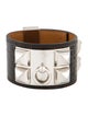 Hermès Collier de Chien Alligator Wrap Bracelet
