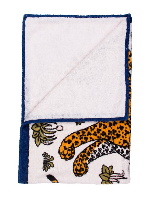 Hermès Les Leopards Beach Towel