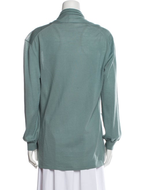 Hermès Wool Open Front Sweater